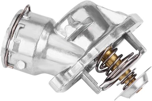 KIMISS Car Thermostat,Car Engine Cooling Thermostat for -Benz GL450 2007-2013 2722000515 in Saudi Arabia