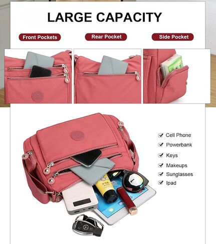 Crossbody Bags for Women Trendy, Crossover Bags for Women Cross Over Purse for Woman, Over Shoulder Purse Crossbody for Women in Kuwait