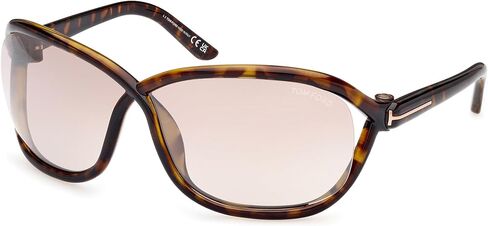 Tom Ford Sunglasses FT 1069 Fernanda 52G Classic Dark Havana, t Logo/Gradien in Saudi Arabia