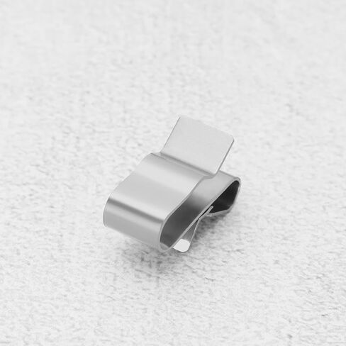 SING F LTD 100PCS Photovoltaic Cable Clips Stainless Steel Double Wire Trailer Wire Clips 23x10mm Solar Panel Wire Clip Clamps for 5mm-6.5mm Cable Diameter in Saudi Arabia