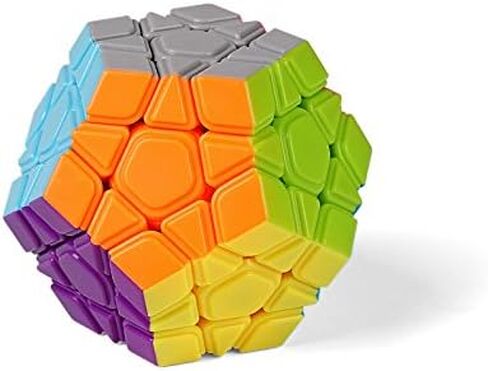 CuberSpeed Speedcubing Bundle MoFang JiaoShi Meilong Megaminx & Skewb 3X3 & Square-1 & Pyramid Stickerless Bright Magic Cube Cubing Classroom Stickerless Speed Cube Set with Gift Packing in Saudi Arabia