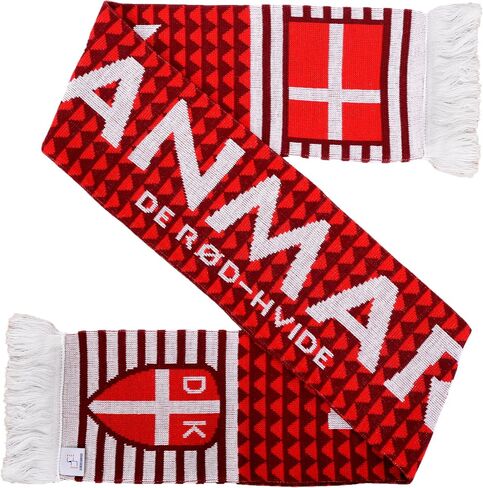 Denmark Danmark Soccer Knit Scarf in Saudi Arabia
