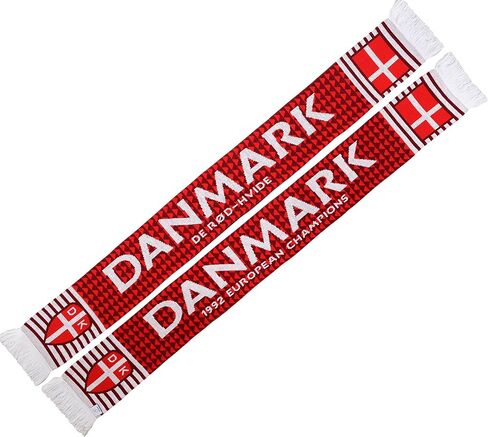 Denmark Danmark Soccer Knit Scarf in Saudi Arabia