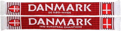 Denmark Danmark Soccer Knit Scarf in Saudi Arabia