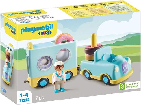 Playmobil 1.2.3: Crazy Donut Truck with Stacking and Sorting Feature in Saudi Arabia