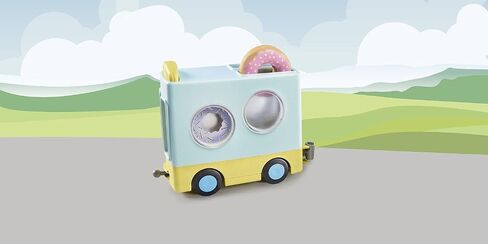 Playmobil 1.2.3: Crazy Donut Truck with Stacking and Sorting Feature in Saudi Arabia