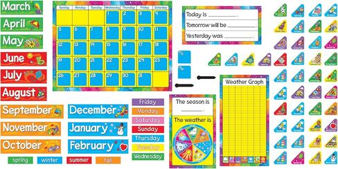 TREND enterprises, Inc. T-8096 Year Around Calendar Bulletin Board Set in Saudi Arabia