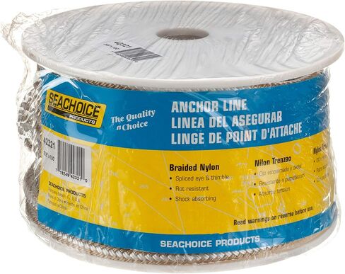 Seachoice Boat Anchor Rope, Double-Braid in Saudi Arabia