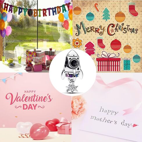 Jewelry Nature Animals Fruit Charms for Women Bracelets Necklaces in 925 Sterling Silver,Mother's Day Birthday Christmas Gifts for Girls in Saudi Arabia