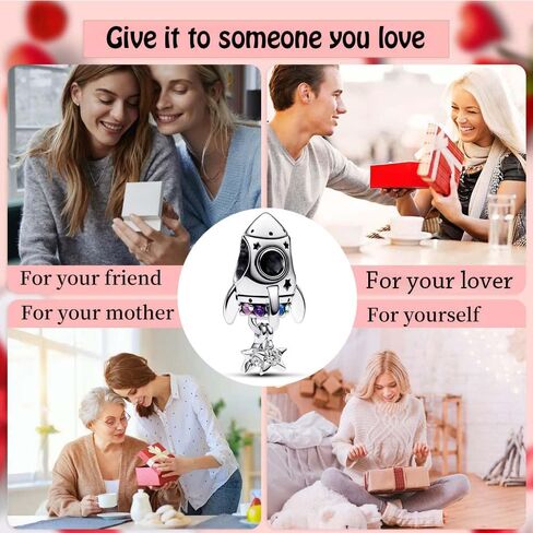 Jewelry Nature Animals Fruit Charms for Women Bracelets Necklaces in 925 Sterling Silver,Mother's Day Birthday Christmas Gifts for Girls in Saudi Arabia