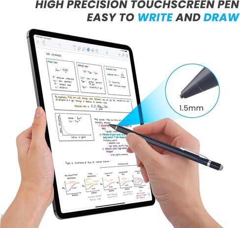 Stylus Pens for HP Chromebook X360, EDIVIA Digital Pencil with 1.5mm Ultra Fine Tip Pencil for HP Chromebook X360 Stylus, Black in Saudi Arabia