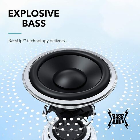 مكبر صوت بلوتوث Soundcore Anker Mini 3، وتقنية BassUp وPartyCast، ومنفذ USB-C، ومقاوم للماء IPX7، ومعادل صوت قابل للتخصيص (متجدد) in Saudi Arabia