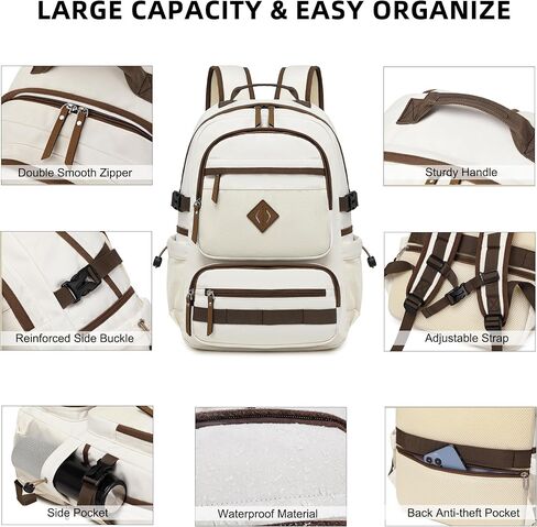 Caoroky knight Laptop Backpacks College Bookbags Women Men Anti Theft Travel Backpacks Large Elementary Middle High School Bags for Kids Teens Girls Boys Students Adults Causal Daypack-Black in Saudi Arabia