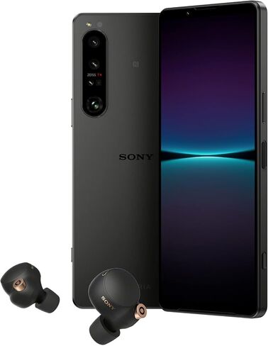 Sony Xperia 1 IV 512GB 5G Factory Unlocked Smartphone [U.S. Official w/Warranty], Black in Saudi Arabia