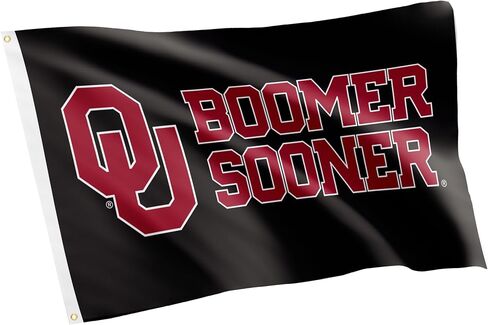 Desert Cactus University of Oklahoma Flag Sooners Flag Banners 100% Polyester Indoor Outdoor 3x5 feet Flags (Style S) in Saudi Arabia