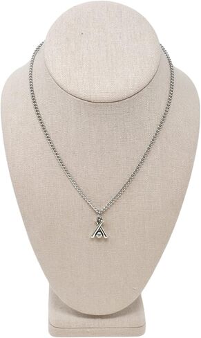 Baseball Necklace Silver Mixed Metal on a 16 Inch Stainless Steel Curb Chain. Boys Necklace. Boys Jewelry. Baseball Mom. Gifts for Boys 8-10. Sports Jewelry. in Saudi Arabia