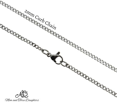 Baseball Necklace Silver Mixed Metal on a 16 Inch Stainless Steel Curb Chain. Boys Necklace. Boys Jewelry. Baseball Mom. Gifts for Boys 8-10. Sports Jewelry. in Saudi Arabia