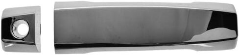 TRQ 4 Piece Exterior Outside Chrome Door Handle Set for Nissan Titan Crew Cab in Saudi Arabia