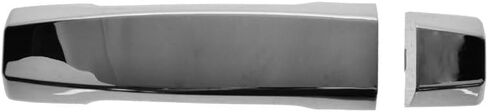 TRQ 4 Piece Exterior Outside Chrome Door Handle Set for Nissan Titan Crew Cab in Saudi Arabia