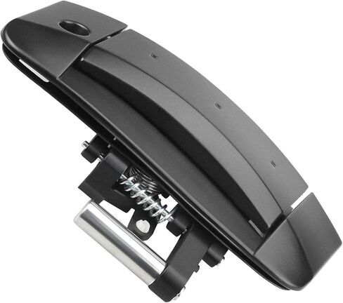 Front Left Driver Side Door Handle Exterior fit for Nissan 350Z 2003 2004 2005 2006 2007 2008 2009, Outside, 80607-CD41E 80607-CD40B 80607-CD40E, with Key Hole, Black in Saudi Arabia
