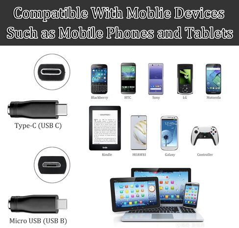 USB C to DC 5.5mm x 2.1mm Power Cable Cord, USB C Input to DC 12V Out Charging Cable, Work with PD Charger and PD Power Bank, Output DC 12V 3A MAX 36W in Kuwait