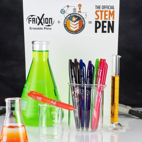 PILOT FriXion Ball Erasable & Refillable Gel Ink Stick Pens, Fine Point, Black Ink, 8-Pack in Saudi Arabia