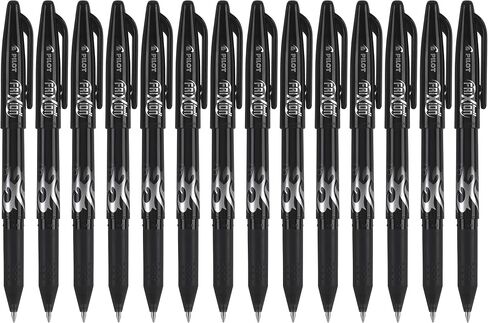 PILOT FriXion Ball Erasable & Refillable Gel Ink Stick Pens, Fine Point, Black Ink, 8-Pack in Saudi Arabia