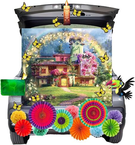 Trunk or Treat Car Decorations Kit for SUV Trunk or Treat for Church Halloween Decorations Outdoor Monster in Saudi Arabia