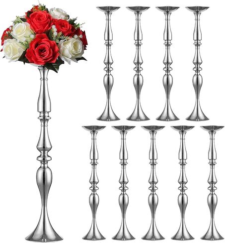 Sziqiqi Floral Centerpiece Riser Flower Arrangement Stand for Wedding Centerpiece Birthday Anniversary Party Tablescape Decoration, Gold 19.7in in Saudi Arabia