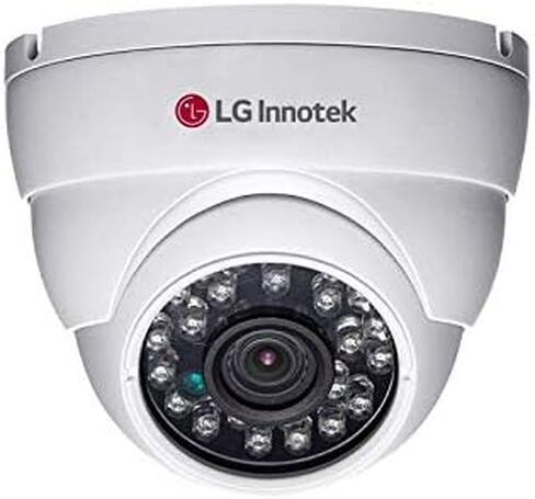 AHD HD Analog Indoor Outdoor IR Mini Dome Security Camera 1080P - Commercial Grade Professional Surveillance for Industrial, Business and Home CCTV System - LG LAD3200R White (1 Pack) in Saudi Arabia