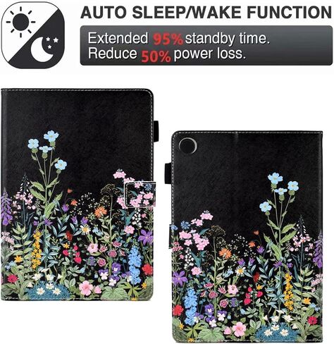 Case for Fire HD 8 Tablet (8th/7th/6th Generation, 2018/2017/2016 Release), Premium PU Leather Folio Stand Cover Protective Case with Auto Sleep Wake, Beach in Saudi Arabia