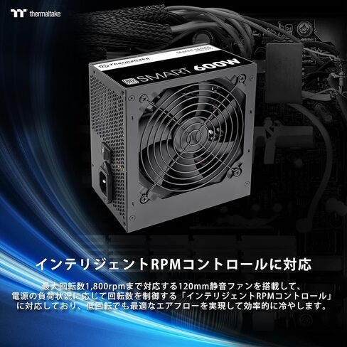 600W, Thermaltake, PS-SPD-0600NPCWBZ-W Power Supply in Saudi Arabia