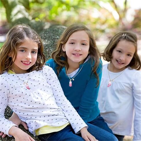 الوردي الترتر قلادة أفضل صديق قلادة مجموعة للنساء الفتيات لطيف لصق نصف القلب المغناطيسي لغز مطابقة قلادة الصداقة لمدة 3 القلائد الانقسام مجوهرات عيد الميلاد هدايا عيد ميلاد لابنة in Kuwait