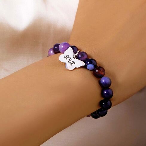 Olivia GUTS/SOUR Album Concert Inspired Bracelets Gifts, Olivia Merch Accessories, Purple Olivia Bracelet for Women Girls Fans Purple Love Pendant Bracelet Olivia Album Concert Costume Dress Décor in Saudi Arabia