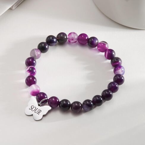 Olivia GUTS/SOUR Album Concert Inspired Bracelets Gifts, Olivia Merch Accessories, Purple Olivia Bracelet for Women Girls Fans Purple Love Pendant Bracelet Olivia Album Concert Costume Dress Décor in Saudi Arabia