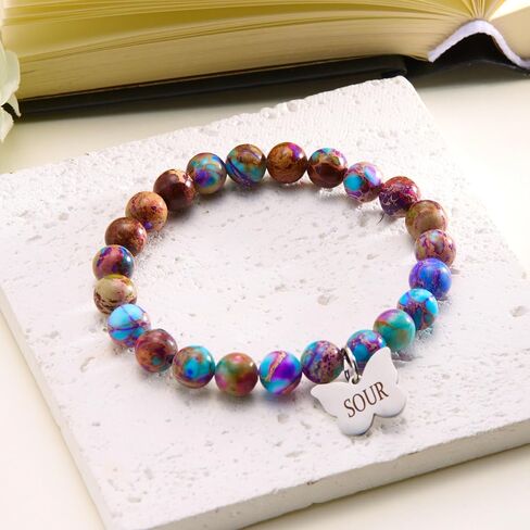 Olivia GUTS/SOUR Album Concert Inspired Bracelets Gifts, Olivia Merch Accessories, Purple Olivia Bracelet for Women Girls Fans Purple Love Pendant Bracelet Olivia Album Concert Costume Dress Décor in Saudi Arabia