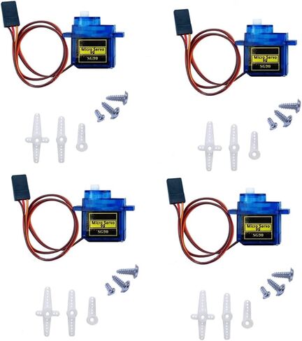 2PCS SG90 Servo Motor Micro Servo 9G Servo Motor for RC Robot Arm Helicopter Airplane Remote Control (2X) in Saudi Arabia