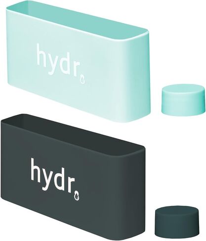 hydr | Flat Water Bottle Changeable Sleeves | 2 Sleeves & 2 Colors in Saudi Arabia