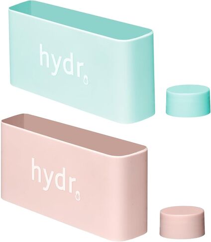 hydr | Flat Water Bottle Changeable Sleeves | 2 Sleeves & 2 Colors in Saudi Arabia