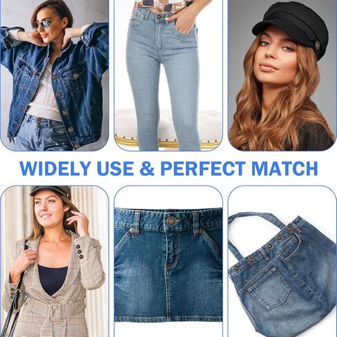 30PCS Replacement Buttons, 17mm No Sew Reusable Jeans Pants Button Tightener and Adjustable Button Pins for Loose Jeans Trousers in Saudi Arabia