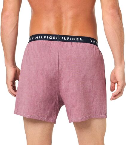 Tommy Hilfiger Men's Cotton Classics 4-Pack Woven Boxer in Saudi Arabia