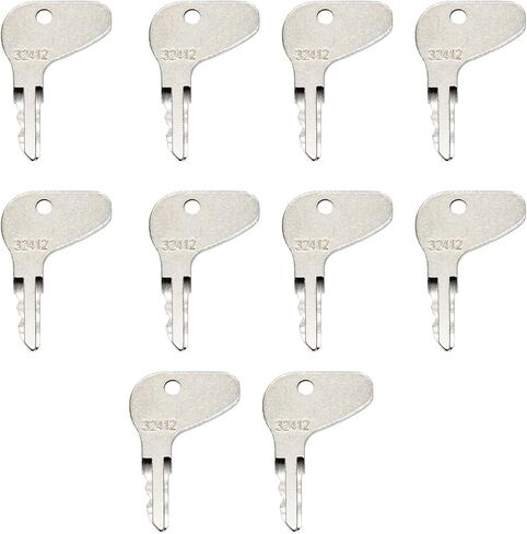35260-31852 Ignition Keys(10) 32412 H32412 Compatible with Kubota Tractor G3200 L1275 L2250 M4700 Compatible with Mahindra Tractors 2015 Compatible with Cub Cadet Tractors 2816 10253507100 in Saudi Arabia