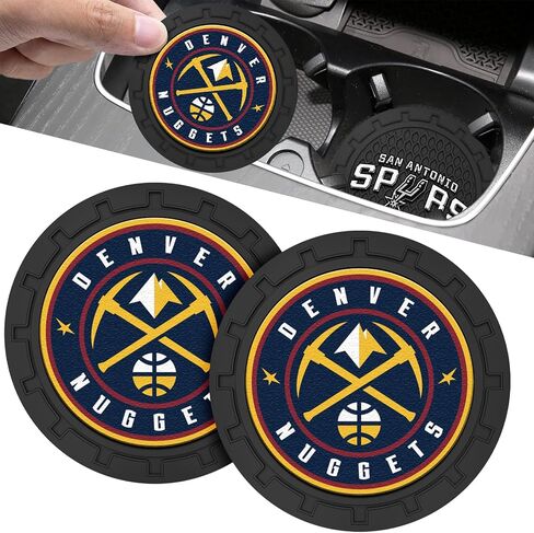 Celtics Car Cup Holder Coasters,Boston Celtics Car Cup Coasters for Cup Holder,2 Car Cup Holder Insert,Basketball Stuffs for Cars,Anti-Split Dust Proof Car Cup Mat,Silicon Car Coasters,2.75'' in Saudi Arabia