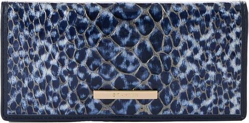 BRAHMIN Ady Wallet - Navy Meadowport in Kuwait