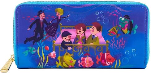 Loungefly Disney Bedknobs and Broomsticks Underwater Faux Leather Wallet in Saudi Arabia