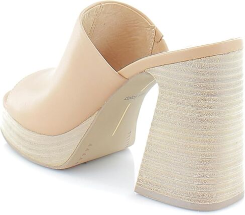 DOLCE VITA Women's Lukas Block Heel, Sand Leather, 10 in Saudi Arabia