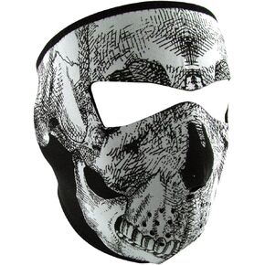 قناع وجه كامل من النيوبرين من شركة زانهيدجير, أسود in Kuwait