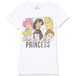Disney Girl's Princess Squares Redux T-Shirt