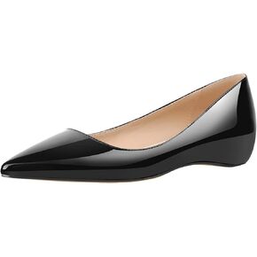 Women's Black Daily Flat Pumps