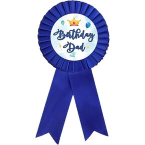 اننورو دبوس شارة مطبوع عليه عبارة Happy Birthday Dad Tad، دبابيس زر وردة عيد ميلاد للرجال، دبوس بروش اكسسوارات حفلة عيد ميلاد سعيد، زينة حفلات البالغين، عبوة من قطعة واحدة، دبوس، لا, دبوس, بدون أحجار in Kuwait